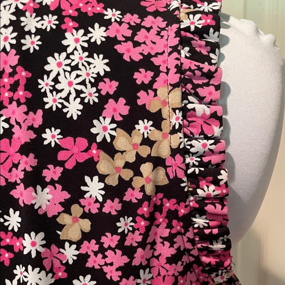 Michael Kors Sleeveless Dress - Pink and Black - Picture 6 of 8